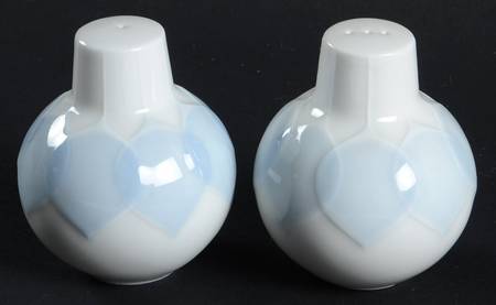 Lotus Azure Salt & Pepper Set