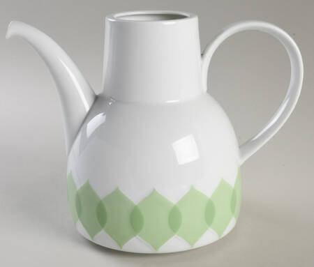 Lotus Green Coffee Pot No Lid