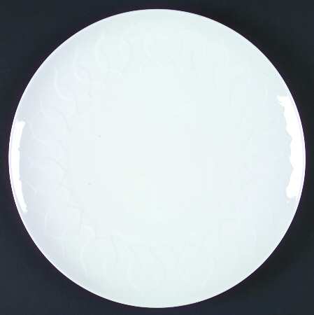 Lotus White Cake Plate