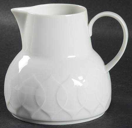 Lotus White Creamer
