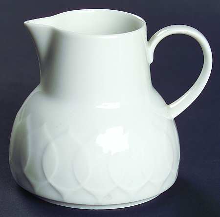 Lotus White Mini Creamer