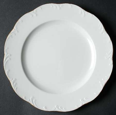 Luisa Gold Salad Plate