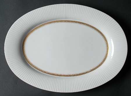Lyric 14" Oval Serving Platter