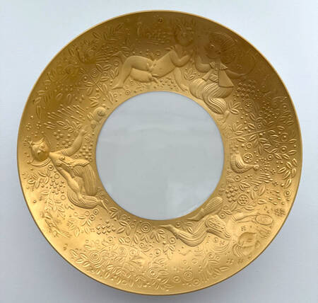 Magic Flute Gold (Sarastro) 7" Fruit Bowl