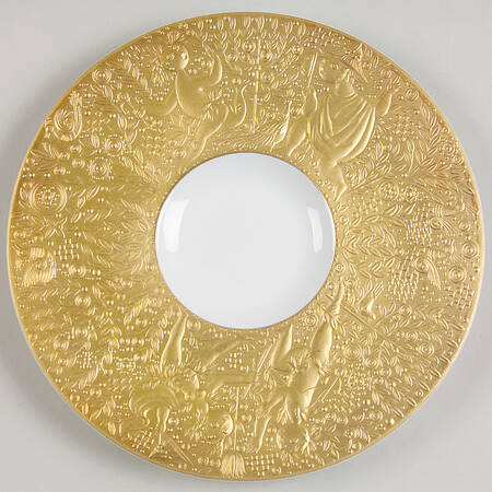 Magic Flute Gold (Sarastro) Saucer for Cream Soup Bowl
