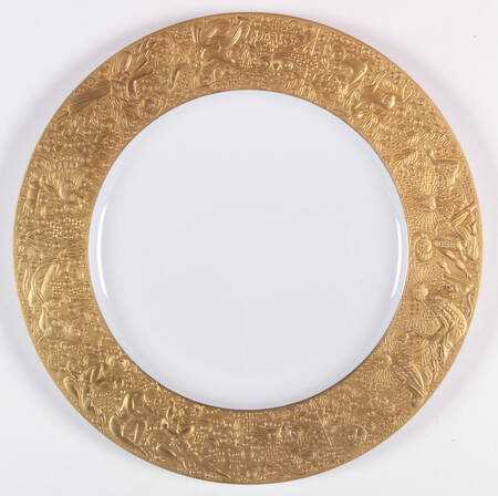 Magic Flute Gold (Sarastro) Service Plate (Charger)