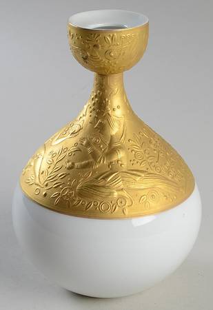 Magic Flute Gold (Sarastro) Single Light Candlestick