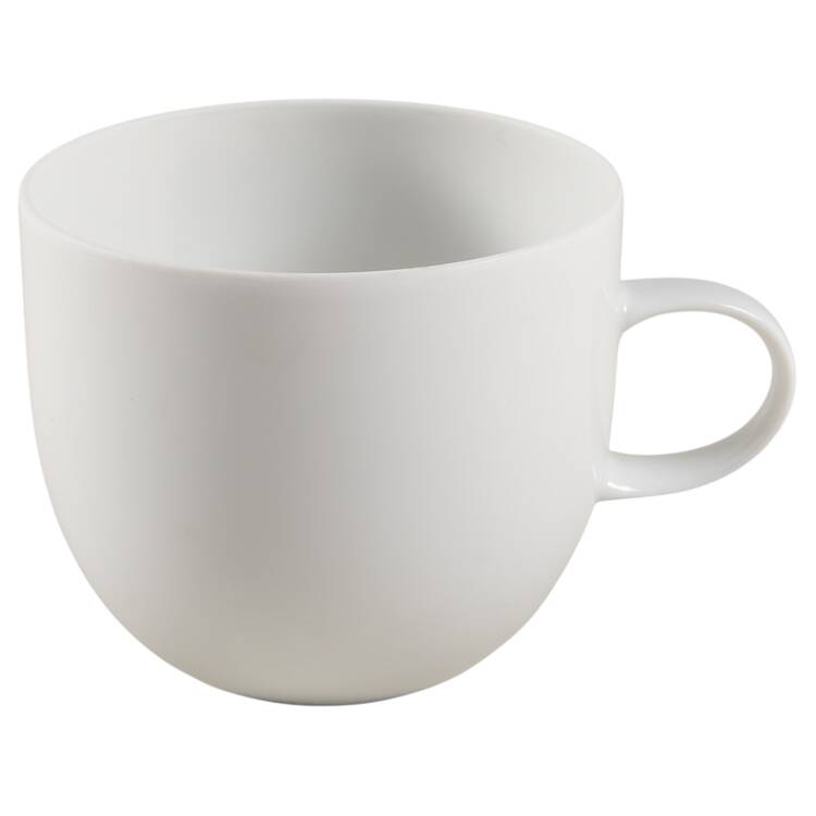 Magic Flute White Flat Cup