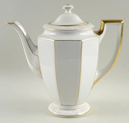 Maria Gold Coffee Pot & Lid