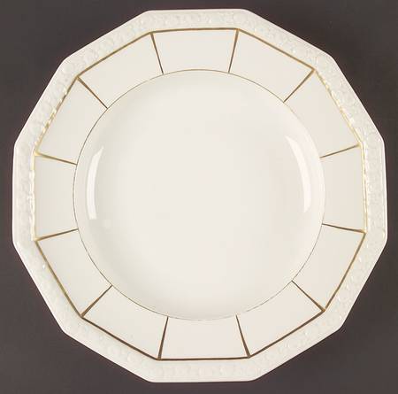 Maria Gold Deep Round Platter