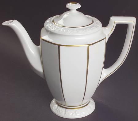 Maria Gold Coffee Pot & Lid