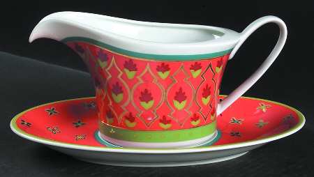 Mamounia Gravy Boat & Underplate
