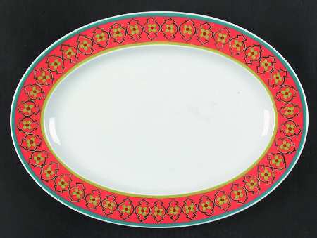 Mamounia 13" Oval Serving Platter