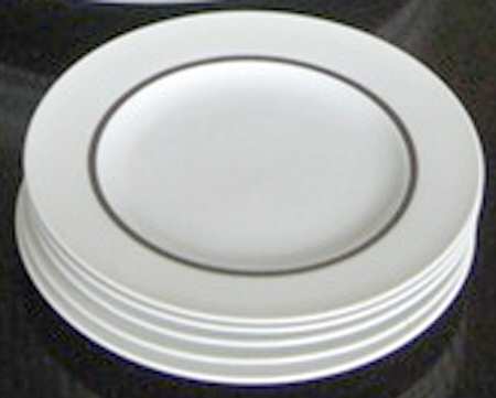 Mat Platinum (Composition) Bread & Butter Plate