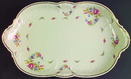Marianne 15" Oval Serving Platter