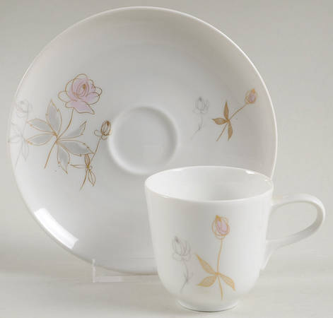 Margaret Rose (Form E) Demitasse Cup & Saucer Set