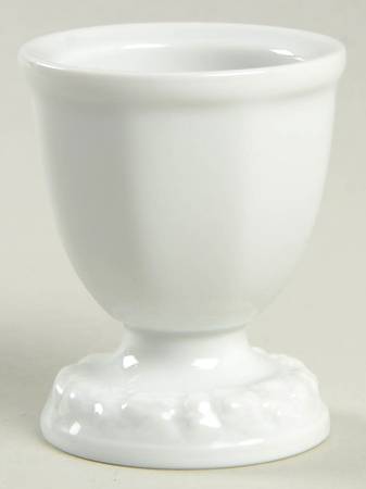 Maria White (12 Sided) Single Egg Cup