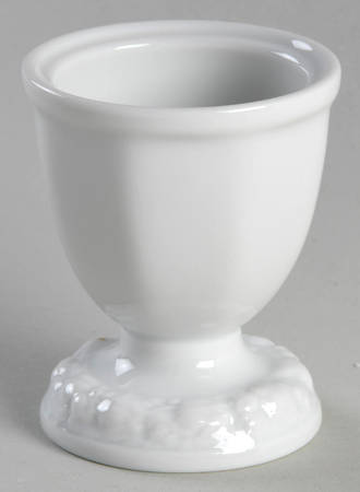 Maria White (12 Sided) Double Egg Cup