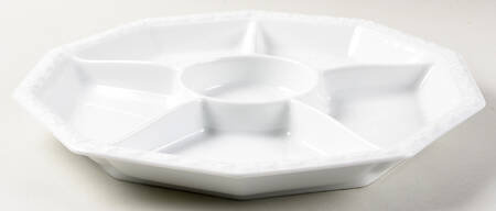 Maria White (12 Sided) Hors d'Oeuvre Tray