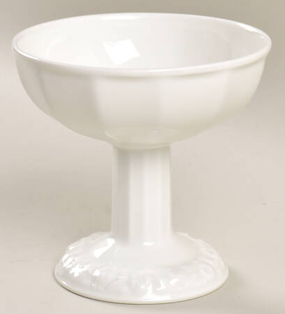 Maria White (12 Sided) China Sherbet