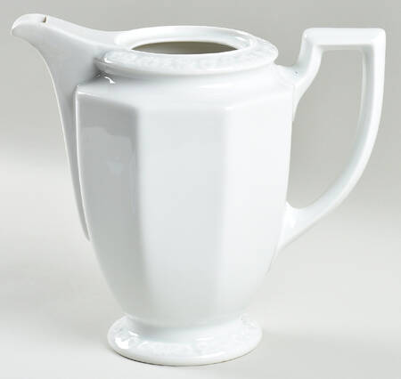Maria White (12 Sided) Coffee Pot No Lid