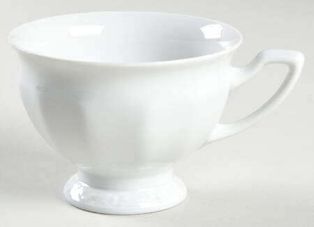 Maria White (12 Sided) Footed Cup