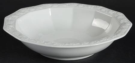 Maria White (12 Sided) Individual Salad Bowl