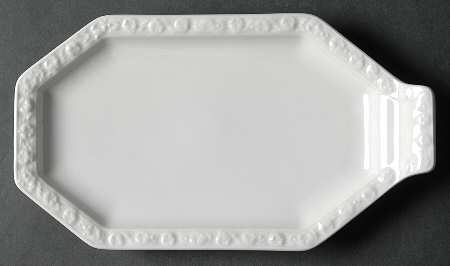 Maria White (12 Sided) Butter Tray