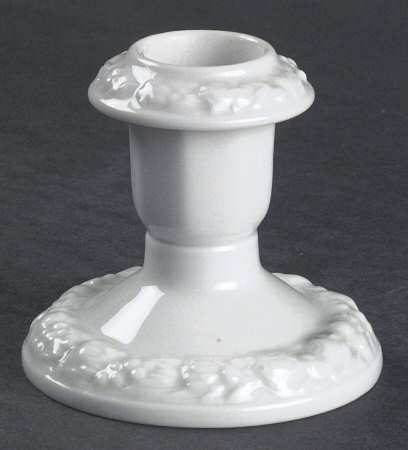 Maria White (12 Sided) 2" Candlestick