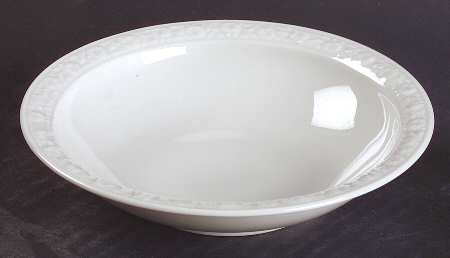 Maria White (12 Sided) Rim Fruit/Dessert (Sauce) Bowl