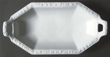 Maria White (12 Sided) Bread Tray