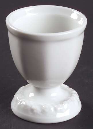 Maria White (12 Sided) Single Egg Cup