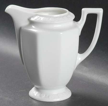 Maria White (12 Sided) Creamer