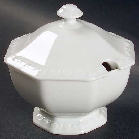 Maria White (12 Sided) Marmalade & Lid
