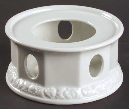 Maria White (12 Sided) China Warmer Stand