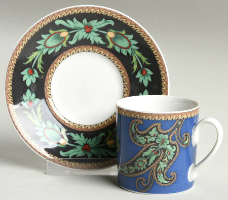 Mayfair Flat Demitasse Cup & Saucer Set