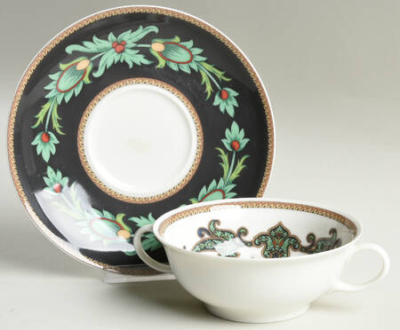 Mayfair Flat Cream Soup Bowl & Saucer Set
