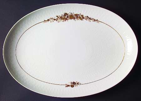 Medley 16" Oval Serving Platter