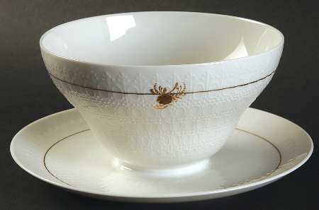 Medley Gravy Boat with Attached Underplate
