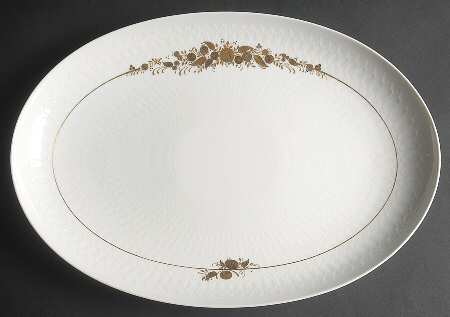 Medley 15" Oval Serving Platter