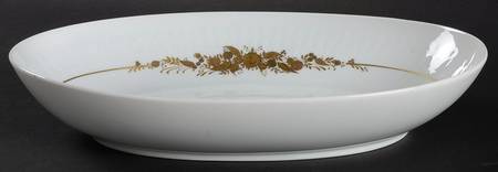 Medley 11" Oval Vegetable Bowl