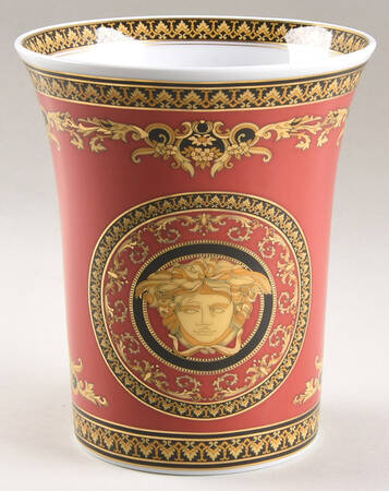 Medusa Red (Round) 7" Vase