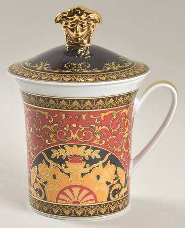 Medusa Red (Round) Mug & Lid (30th Anniversary Backstamp)