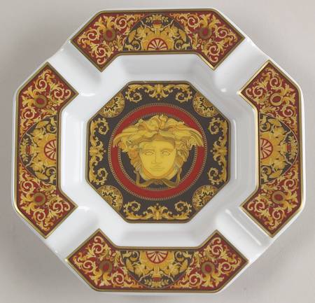 Medusa Red (Round) Small Ashtray