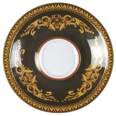 Medusa Red (Round) Saucer for Flat Cup
