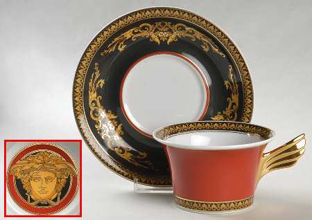 Flat Cup & Saucer Set