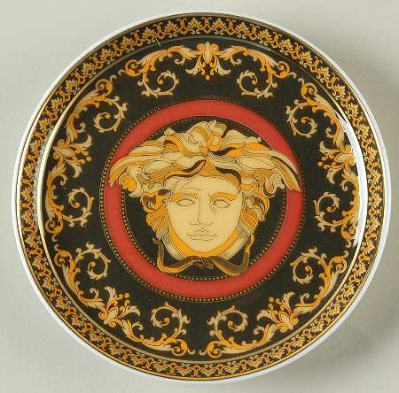 Medusa Red (Round) Coaster