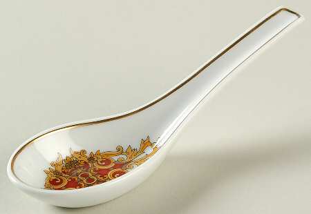 Medusa Red (Round) Chinese Teaspoon