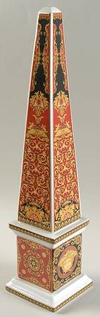 Medusa Red (Round) Obelisk