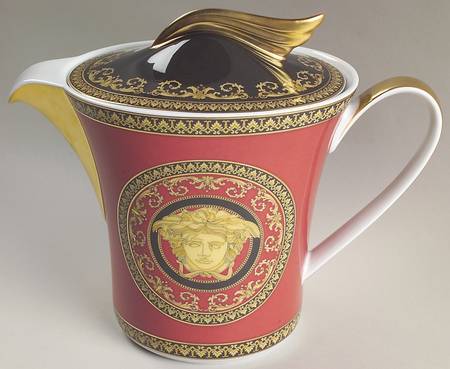 Medusa Red (Round) Teapot & Lid